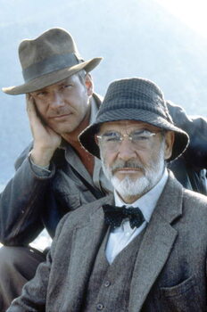 Fine Art Print Harrison Ford And Sean Connery