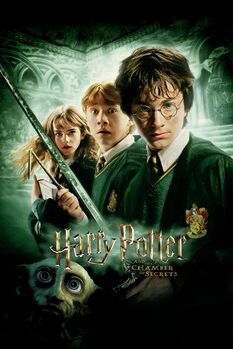 Impressão de arte Harry Potter - a Câmara dos Segredos