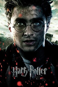 Impressão de arte Harry Potter - Deathly Hallows