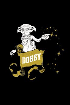 Impressão de arte Harry Potter - Dobby