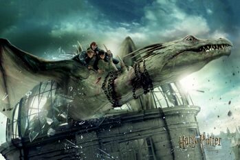 Taidejuliste Harry Potter - Dragon ironbelly