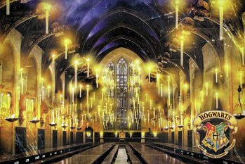 Taidejuliste Harry Potter - Great Hall