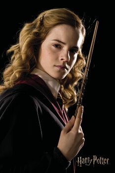 Art Poster Harry Potter - Hermione Granger portrait