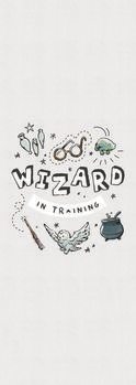 Impressão de arte Harry Potter - Mago em treinamento