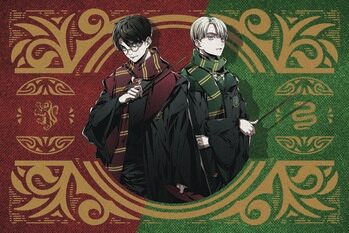 Art Poster Harry Potter - Manga