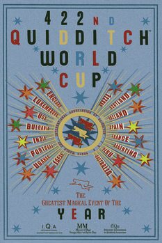 Art Poster Harry Potter - Quidditch World Cup
