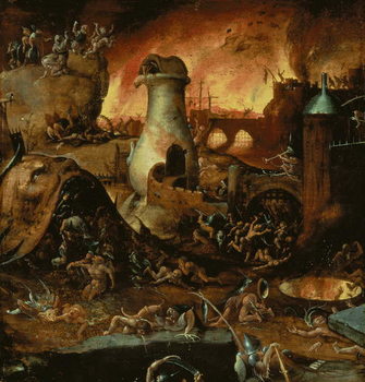 Reprodução do quadro Hell