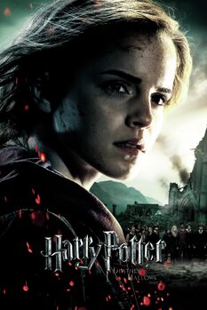 Impressão de arte Hermione Granger - Deathly Hallows