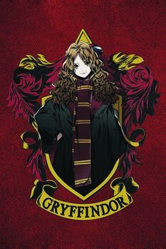 Impressão de arte Hermione Granger - Manga