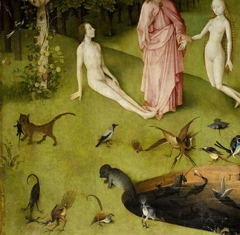 Taidejäljennös Hieronymus Bosch - Maallisten ilojen puutarha