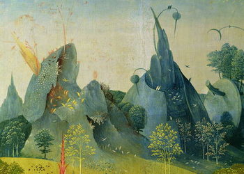 Taidejäljennös Hieronymus Bosch - Maallisten ilojen puutarha