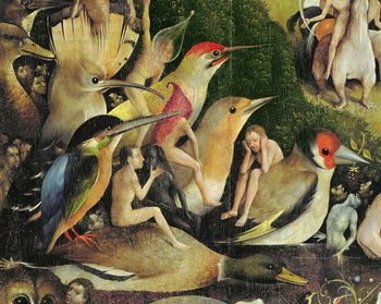 Taidejuliste Hieronymus Bosch - Maallisten ilojen puutarha