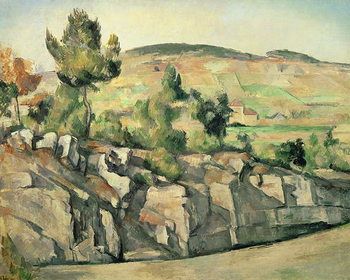 Reprodução do quadro Hillside in Provence, c.1886-90