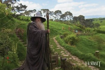 Taidejuliste Hobbit - Gandalf