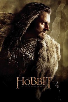 Art Poster Hobbit - Thorin