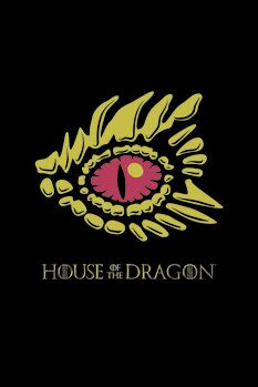 Impressão de arte House of Dragon - Dragon Eye