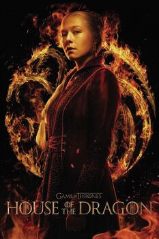 Art Poster House of Dragon - Rhaenyra Targaryen