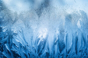Ilustração Icy glass natural pattern