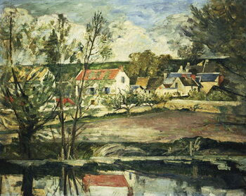 Reprodução do quadro In the Valley of the Oise; Dans la Vallee de L'Oise, 1873-74