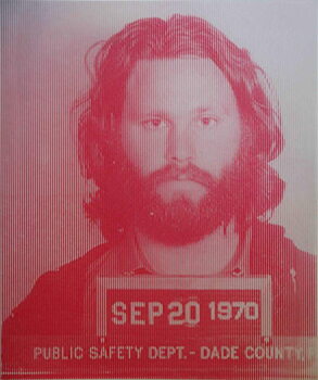 Reprodução do quadro Jim Morrison IV, 2016