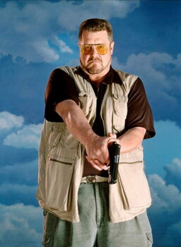 Valokuvataide John Goodman, The Big Lebowski 1997 Directed By Joel And Ethan Coen