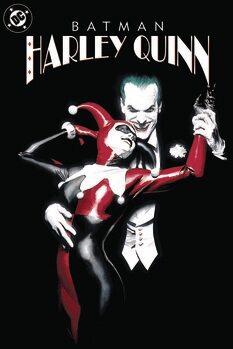 Taidejuliste Joker and Harley Quinn