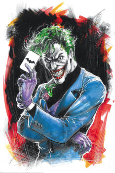 Taidejuliste Joker - Defeat Batman