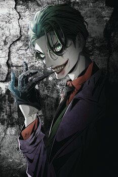 Impressão de arte Joker - Manga