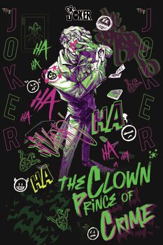 Impressão de arte Joker - The Clown Prince of Crime