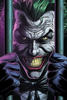 Impressão de arte Joker - Three Jokers