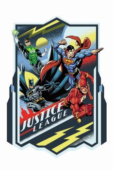 Impressão de arte Justice League - New 52 Omnibus