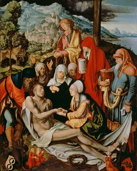 Reprodução do quadro Lamentation for Christ, 1500-03