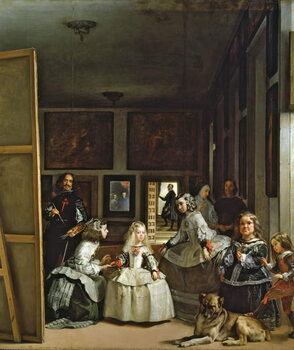 Reprodução do quadro Las Meninas or The Family of Philip IV