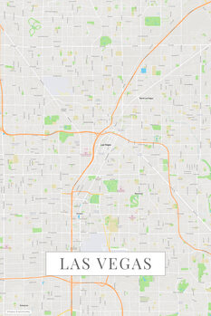 Map Las Vegas color