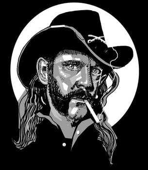 Taidejäljennös Lemmy, 2016
