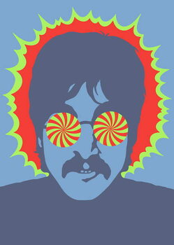 Fine Art Print Lennon - Kaleidoscope Eyes, 1967