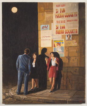 Taidejuliste Let the Moon Hang Low
