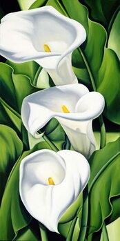 Reprodução do quadro Lilies, 2002