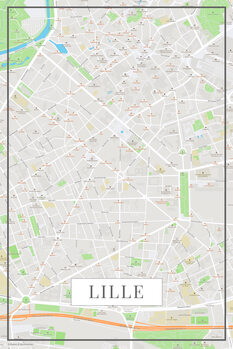 Map Lille color