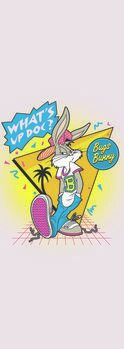 Impressão de arte Looney Tunes - Bugs Bunny