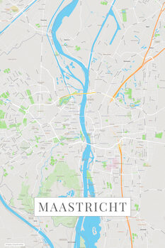 Kartta Maastricht color