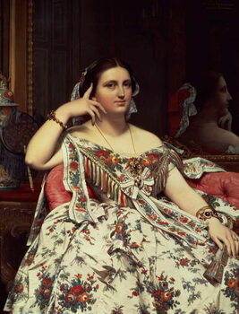 Fine Art Print Madame Moitessier, 1856