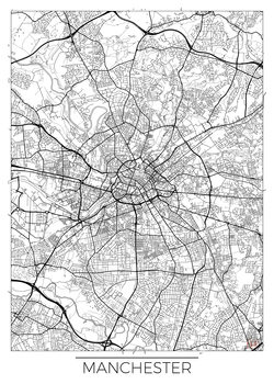 Kartta Manchester