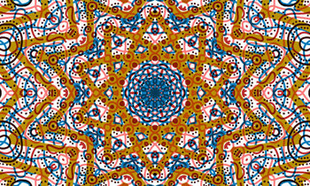 Illustration Mandala Abstract Pattern Background