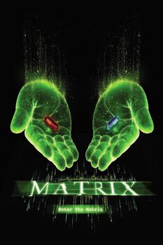 Impressão de arte Matrix - Choose your path