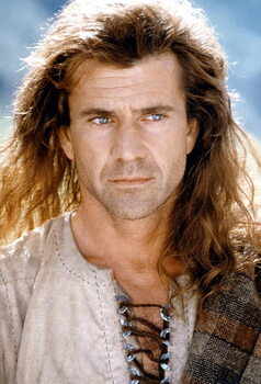 Arte Fotográfica Mel Gibson, Braveheart, 1995