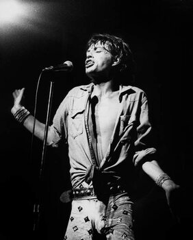 Reprodução do quadro Mick Jagger