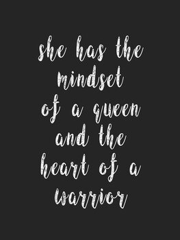 Kuva Mindset of a queen& heart of a warrior