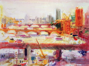 Reprodução do quadro Monet's Muse, 2002