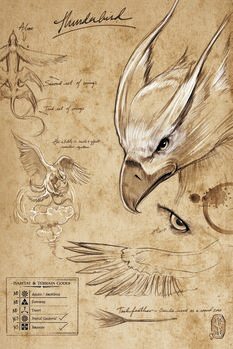 Impressão de arte Monstros Fantásticos - Thunderbird
